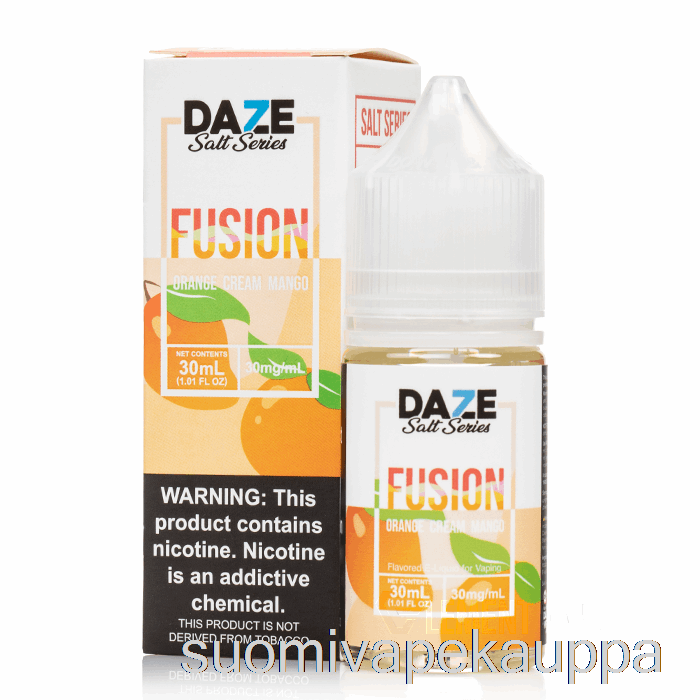 Vape Kauppa Appelsiinikerma Mango - 7 Daze Suolaa - 30ml 30mg